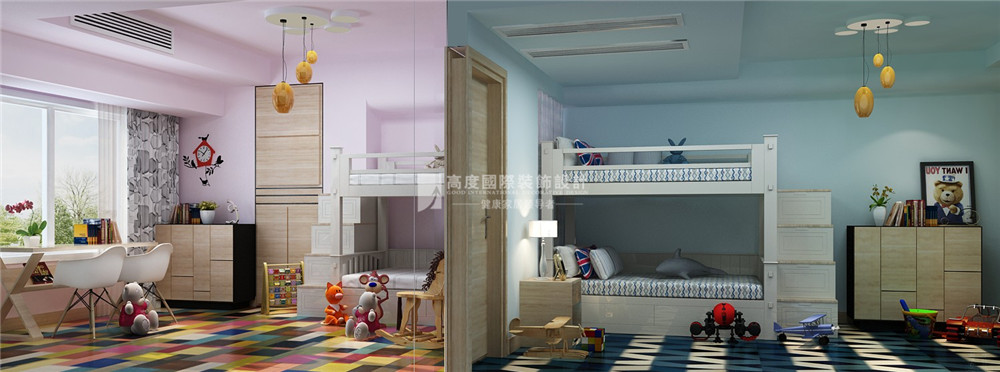 简约 欧式 田园 混搭 别墅 白领 收纳 旧房改造 80后 儿童房图片来自周楠在丽晶国际-400平方工业风格的分享