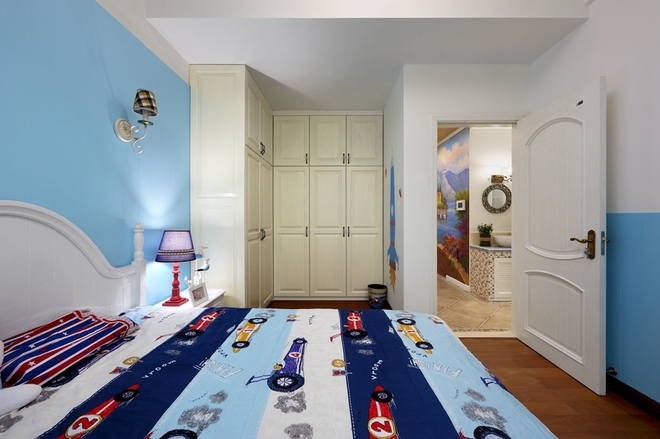简约 欧式 田园 混搭 三居 卧室图片来自日升装饰秋红在285欧式古典风格的分享