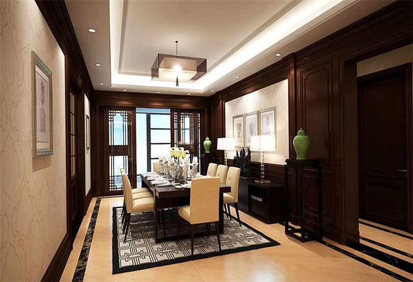 三居 白领 收纳 80后 小资 客厅图片来自实创装饰完美家装在北京新天地140平中式风格效果图的分享