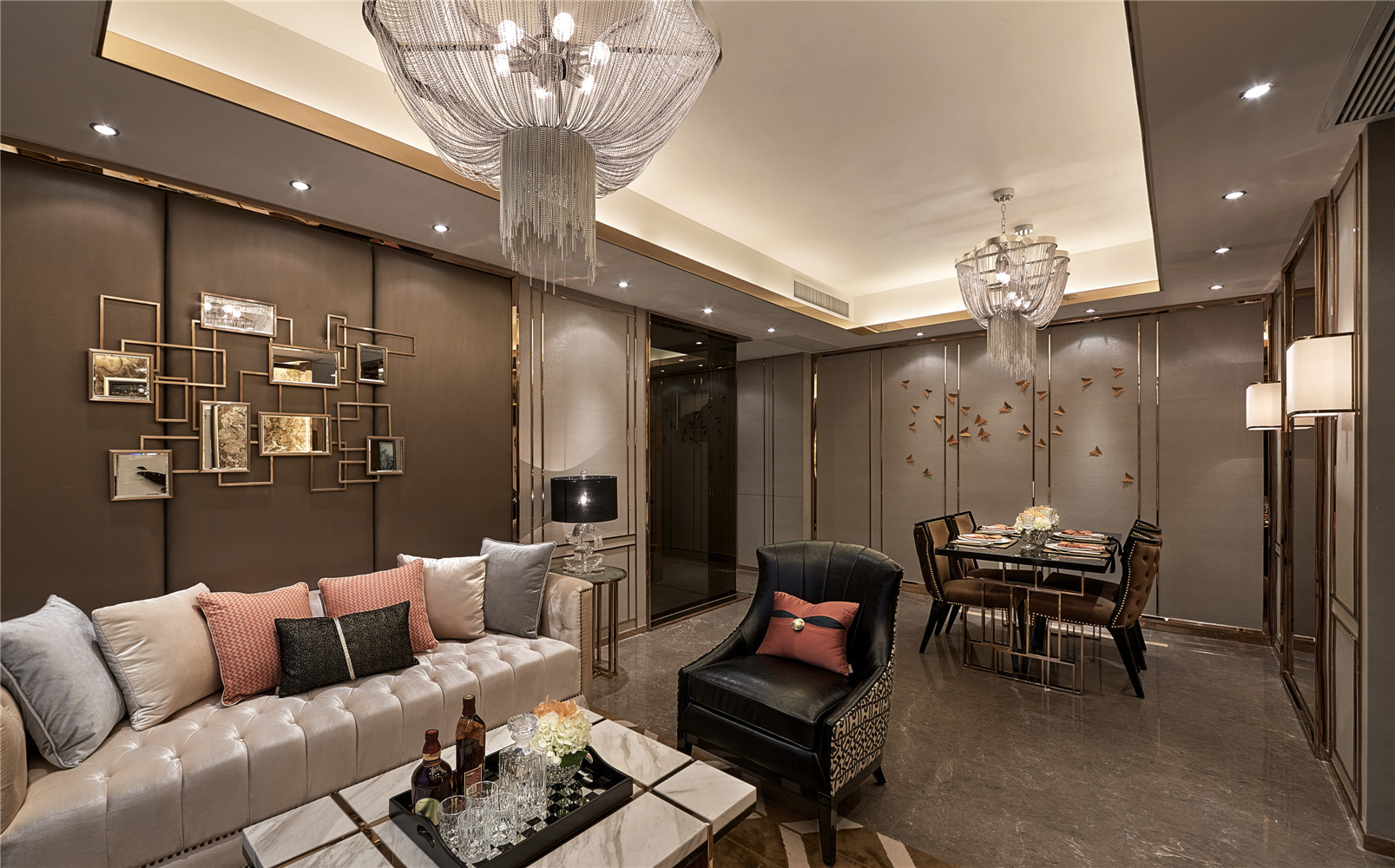 新古典 别墅 客厅图片来自张勇高级室内设计师在天润香墅湾1号新古典设计案例的分享