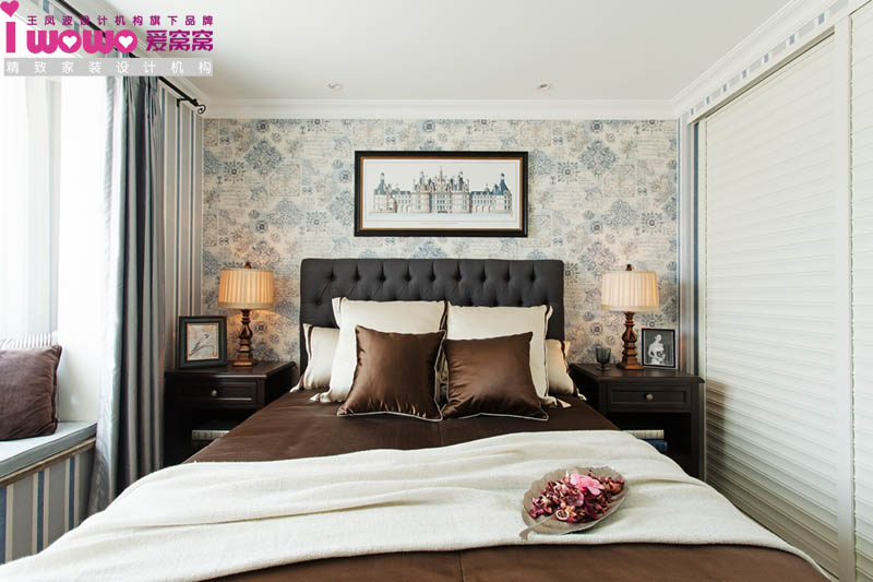 欧式 三居 卧室图片来自爱窝窝精致家装机构在浪漫欧式的分享