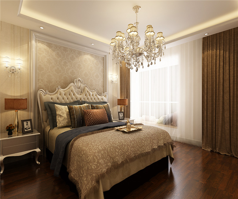 卧室图片来自天津科艺隆装饰在融侨观邸—简欧风格—220㎡的分享