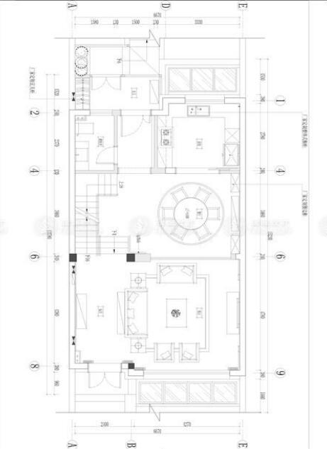 绿地海域观 别墅装修 现代风格 腾龙设计 祝炯作品 户型图图片来自腾龙设计师刘继业在绿地海域观园275平现代风格设计的分享