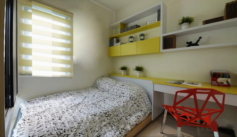 简约 三居 80后 小资 卧室图片来自赢和国际设计在宁兴上尚湾的分享