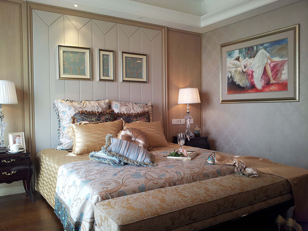 欧式 二居 卧室图片来自tjsczs88在赤阳暖色欧式风的分享