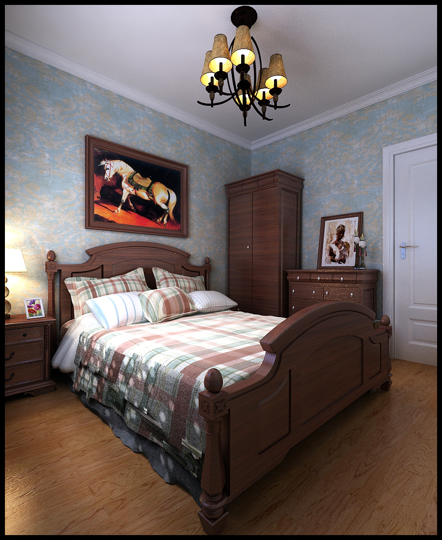 现代 简约 二居 卧室图片来自天津白天鹅装饰工程有限公司在东方环球影城75平现代简约的分享