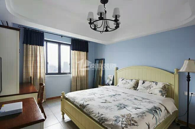 四居室 地中海 白领 80后 小资 卧室图片来自岚庭家居在福星惠誉东湖城129㎡地中海风格的分享