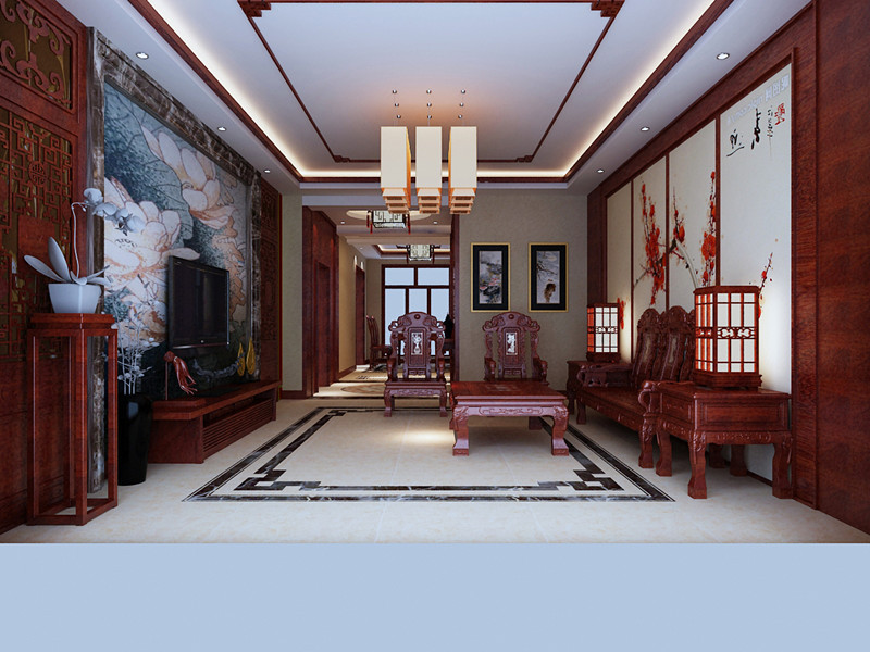 小资 80后 旧房改造 收纳 白领 客厅图片来自日升嬛嬛在白桦林间180平米新中式的分享