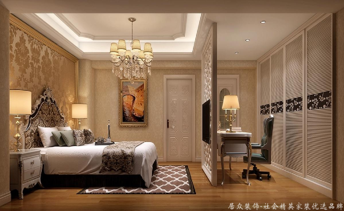 简约 卧室图片来自深圳居众装饰集团在深房传麒山-中式风格-179平米的分享