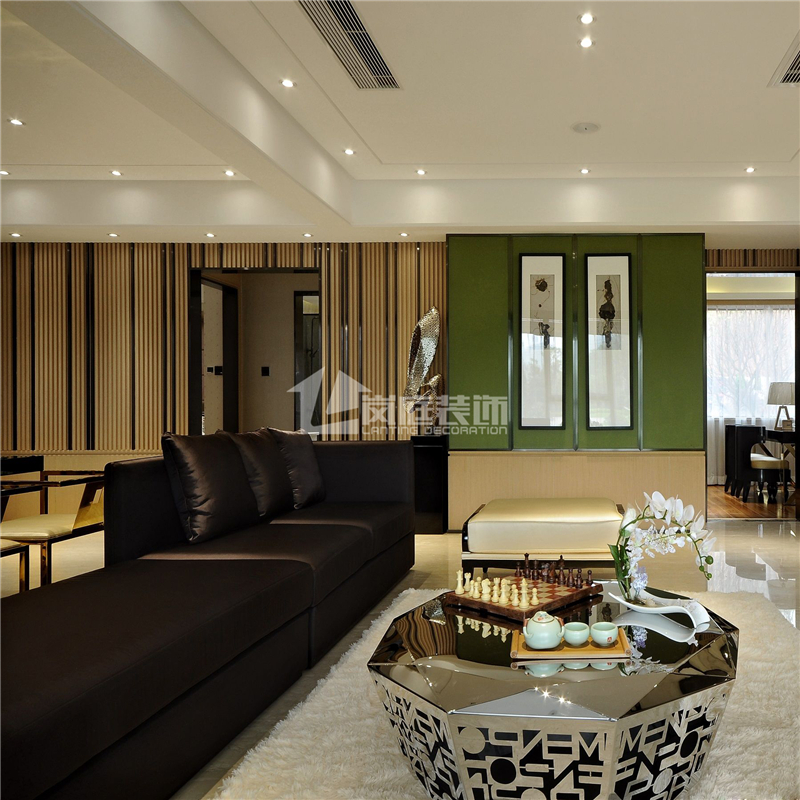 简约 三居 白领 舒适 居家 客厅图片来自岚庭家居在绿地香树华城 110m² 简约的分享