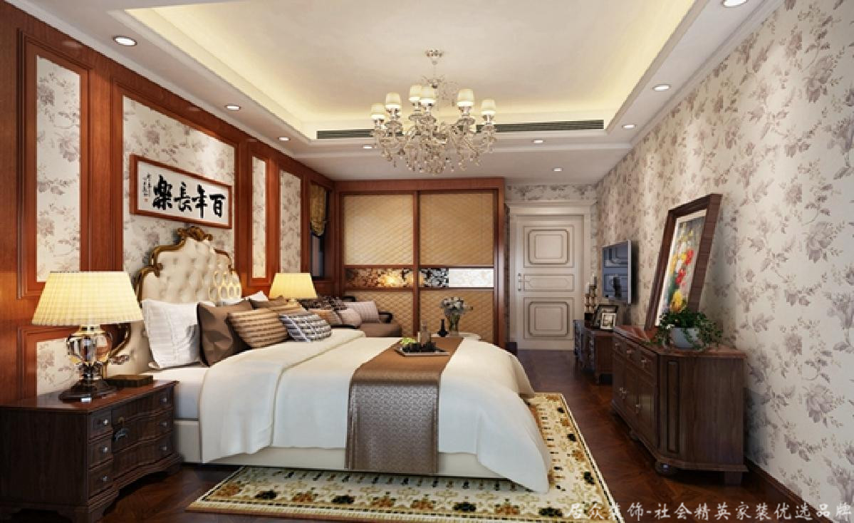 欧式 卧室图片来自深圳居众装饰集团在中粮锦云-欧式-143平米的分享