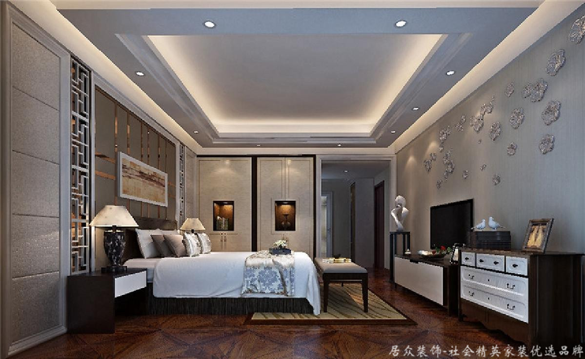 中式 卧室图片来自深圳居众装饰集团在居众装饰-纯水岸-中式的分享