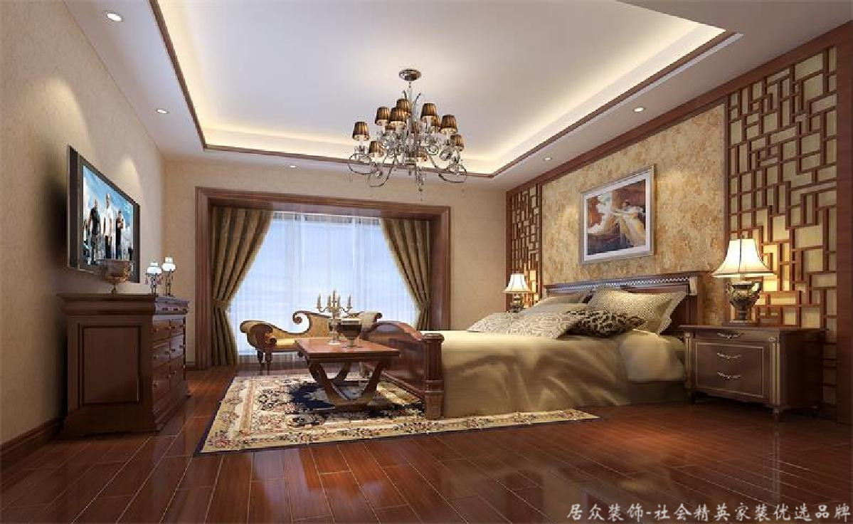 美式 卧室图片来自深圳居众装饰集团在四季山水-美式-175平米的分享