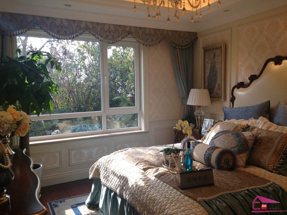 欧式 四居室 卧室图片来自岚庭家居在绿地国际理想城的分享