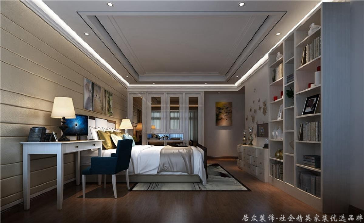 中式 卧室图片来自深圳居众装饰集团在居众装饰-纯水岸-中式的分享