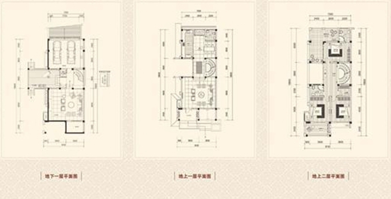 中式 白领 别墅 旧房改造 收纳 80后 小资 户型图图片来自天津实创装饰赵在碧桂园 新中式风格的分享