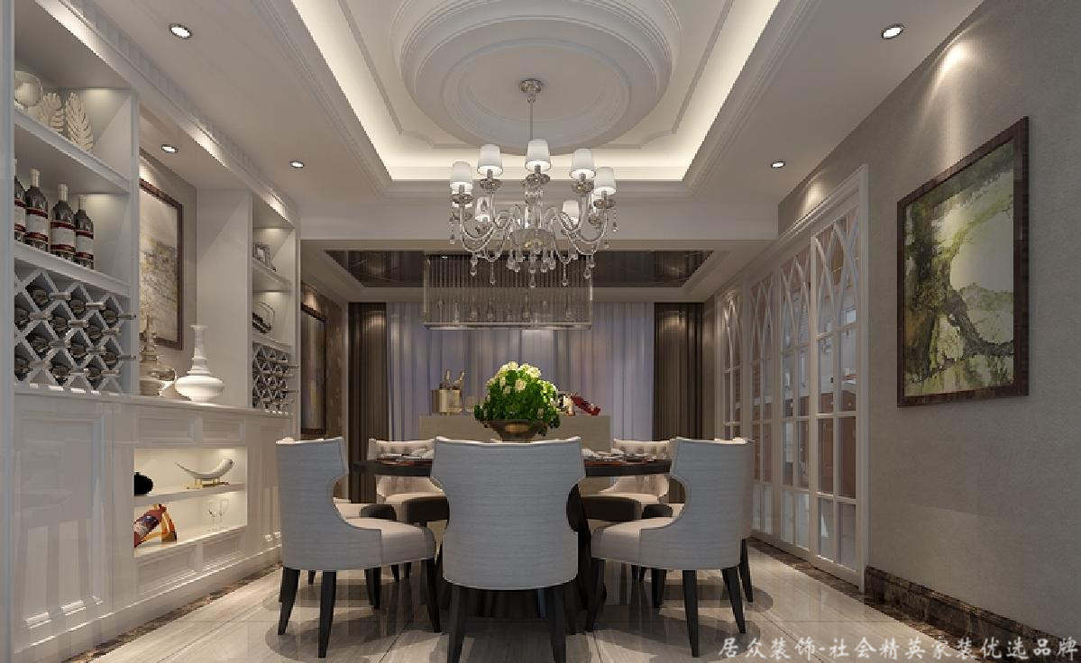 中式 白领 餐厅图片来自重庆居众装饰在要时尚更要有气质的分享
