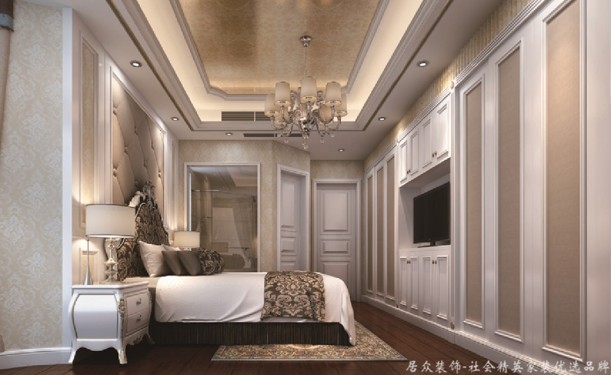 欧式 白领 卧室图片来自重庆居众装饰在豪华大气的欧式风格.的分享