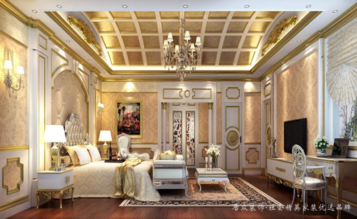 欧式 卧室图片来自深圳居众装饰集团在欧式精致生活-金地天悦湾350㎡的分享