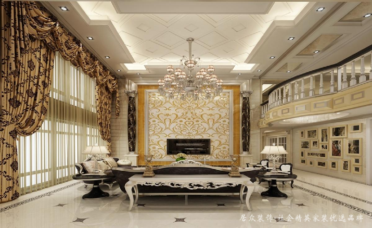 混搭 简约 新古典 客厅图片来自居众装饰长沙分公司在高雅、贵族之古典风格的分享