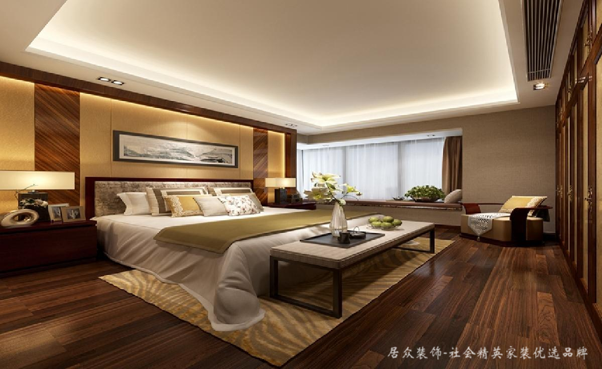 简约 卧室图片来自居众装饰长沙分公司在润江荣园、新中式风格的分享