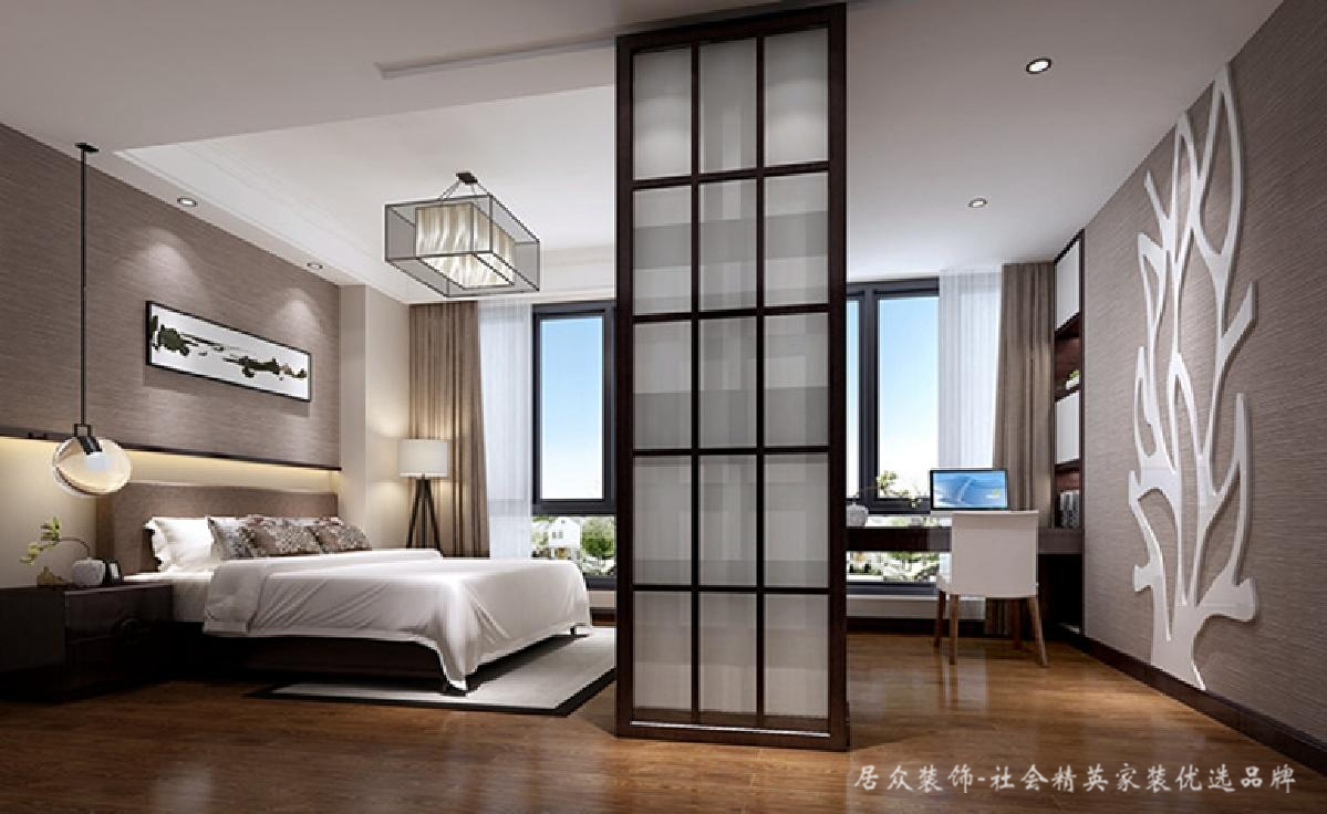 中式 现代 卧室图片来自居众装饰长沙分公司在高端创意、新中式的分享