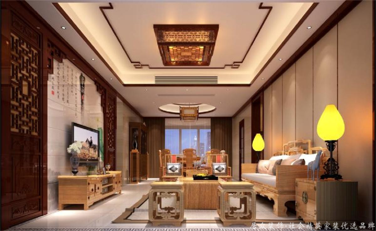 简约 欧式 中式 平层 客厅图片来自重庆居众装饰在江上明珠-欧式风格-180㎡的分享