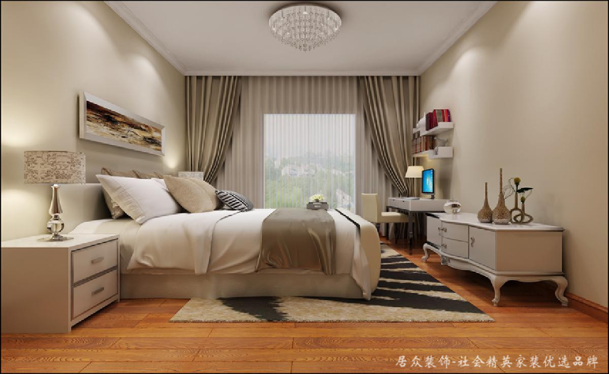 现代 精致 优美 卧室图片来自居众装饰长沙分公司在现代“眼净”的分享