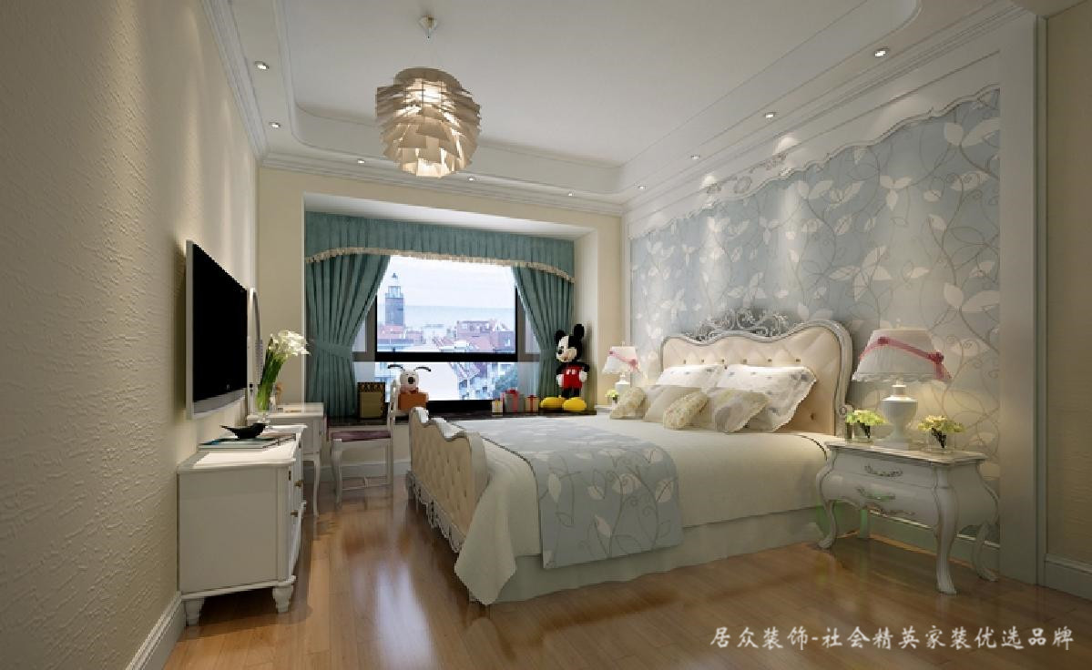 卧室图片来自深圳居众装饰集团在兆阳御花园-中式风格-203平米的分享