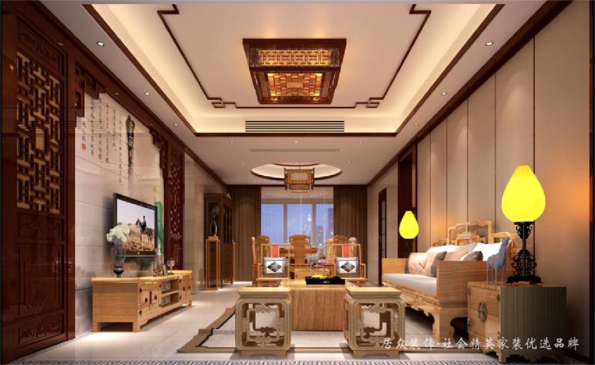 欧式 客厅图片来自深圳居众装饰集团在万科朗润园-欧式风格-180平米的分享
