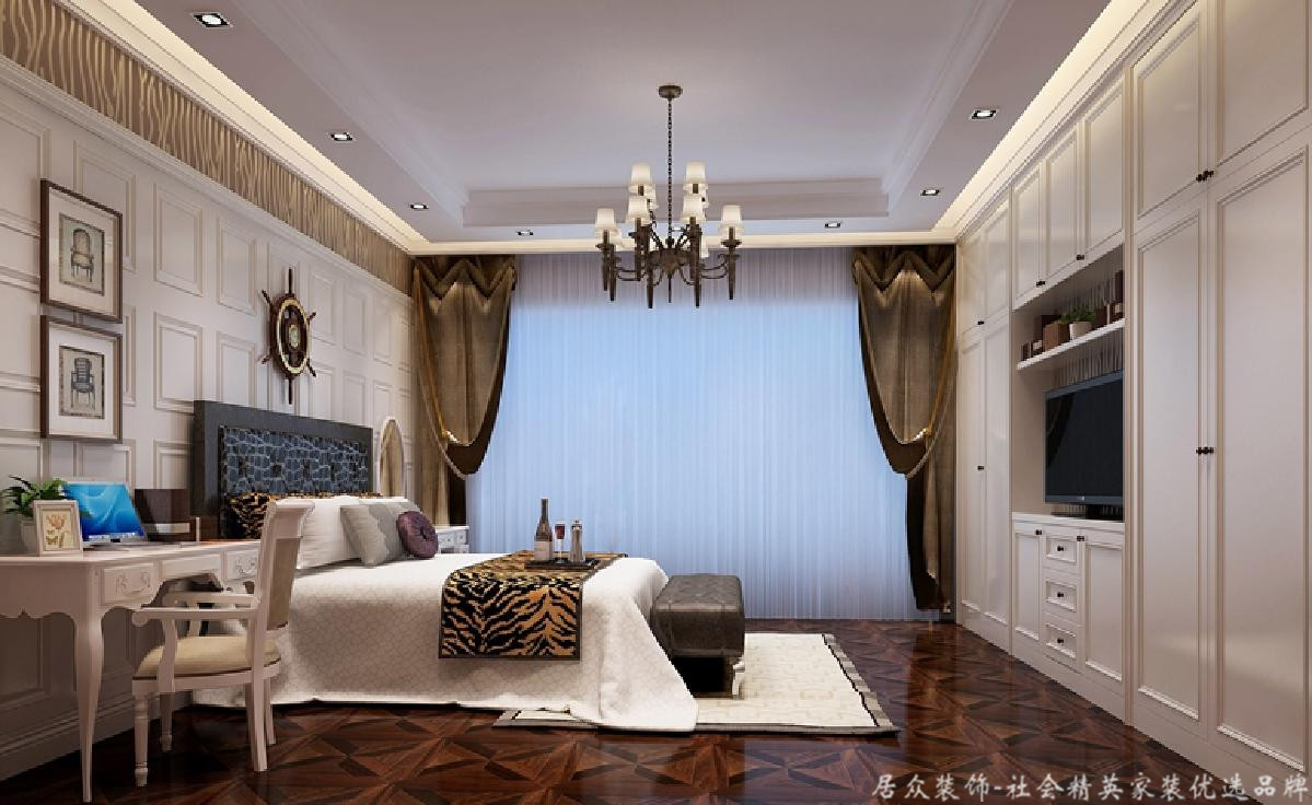 欧式 别墅 卧室图片来自gqx9211300在高端气派文艺范-欧式别墅的分享