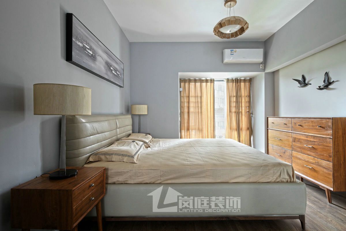 卧室图片来自岚庭家居在当代国际城120平的分享
