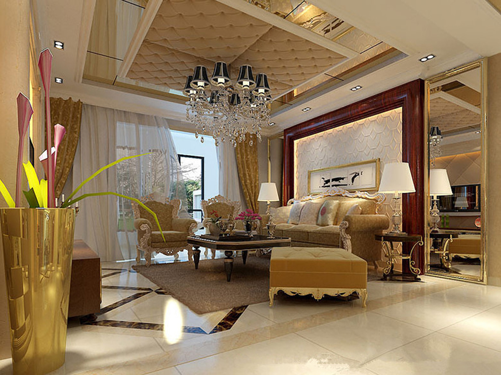 欧式 三居 奢华 客厅图片来自tjsczs88在高贵典雅，奢美欧式的分享
