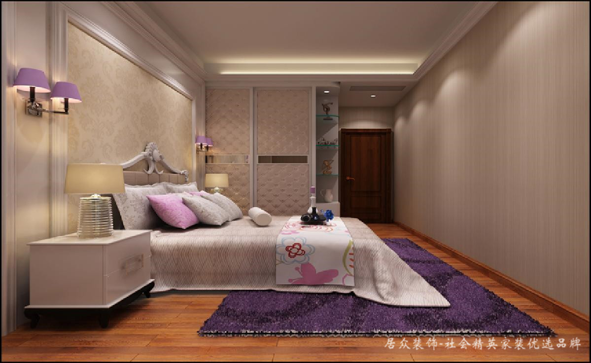 卧室图片来自深圳居众装饰集团在悦榕东岸-现代-176平米的分享