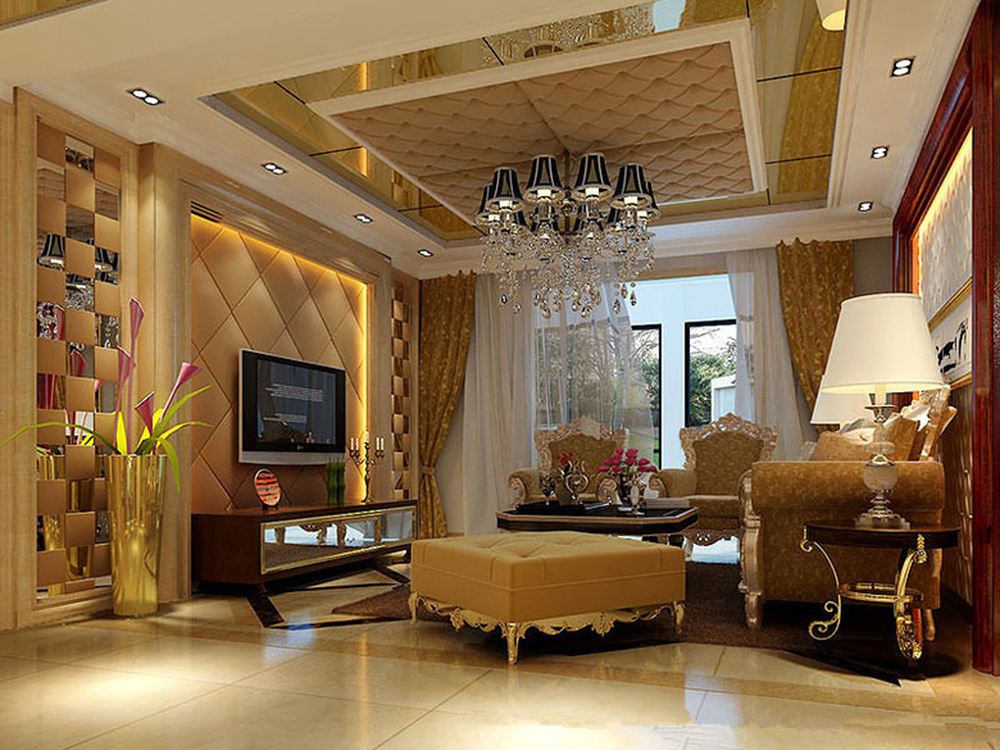 欧式 三居 奢华 客厅图片来自tjsczs88在高贵典雅，奢美欧式的分享