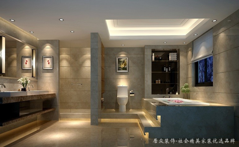 简约 现代 温馨 卫生间图片来自深圳居众装饰集团在居众装饰-星河丹堤-现代-420平的分享