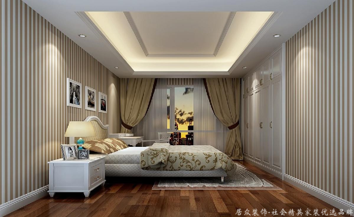 欧式 卧室图片来自居众装饰长沙分公司在湘江豪庭-欧式-别墅的分享