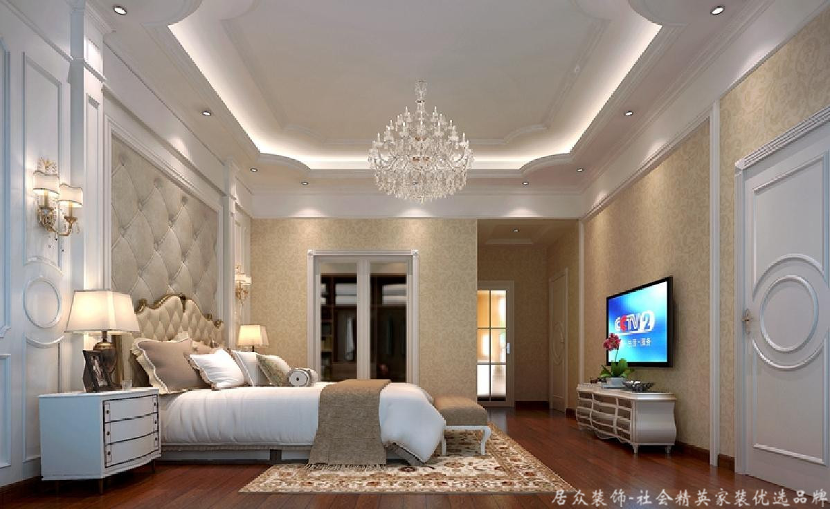 卧室图片来自居众装饰长沙分公司在湘江豪庭-北欧-别墅的分享