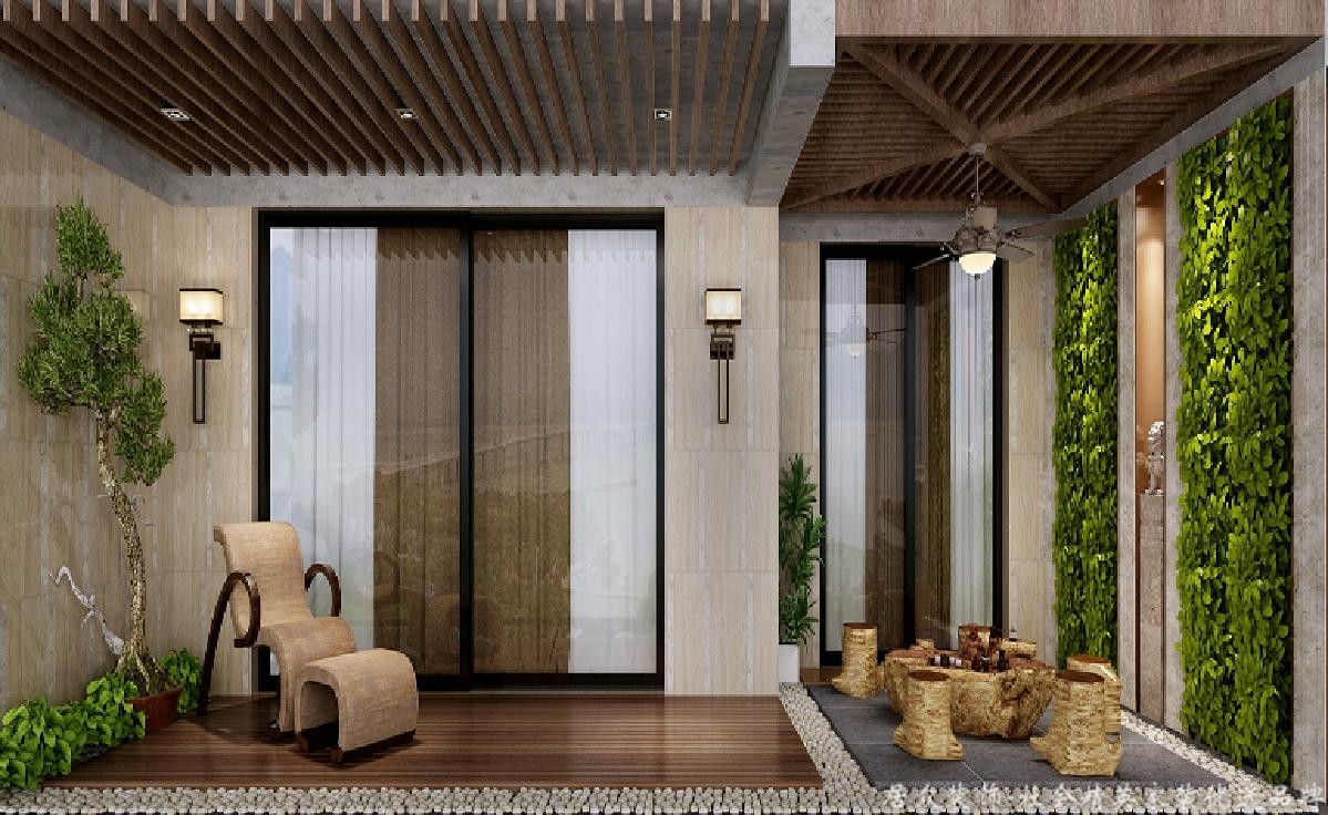 中式 阳台图片来自居众装饰长沙分公司在湘江豪庭-中式-四居的分享