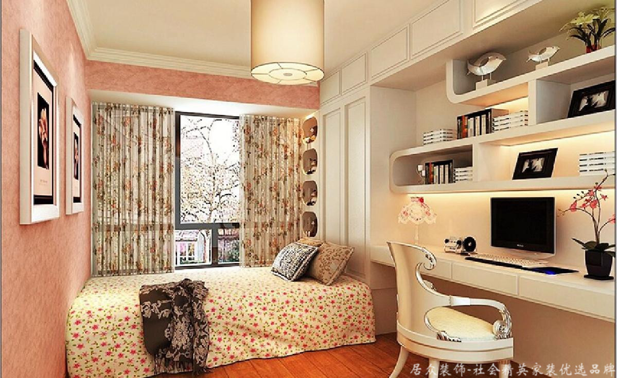 欧式 三居 卧室图片来自gz居众装饰在翡翠绿洲1的分享