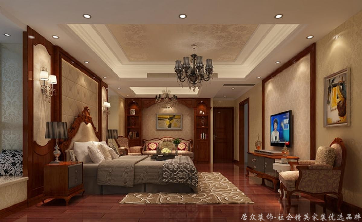欧式 小资 卧室图片来自gz居众装饰在保利东江首府1的分享