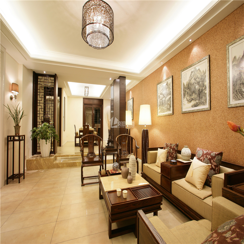 中式 别墅 大气 舒适 装饰 其他图片来自岚庭家居在南国明珠（四期）208m²的分享