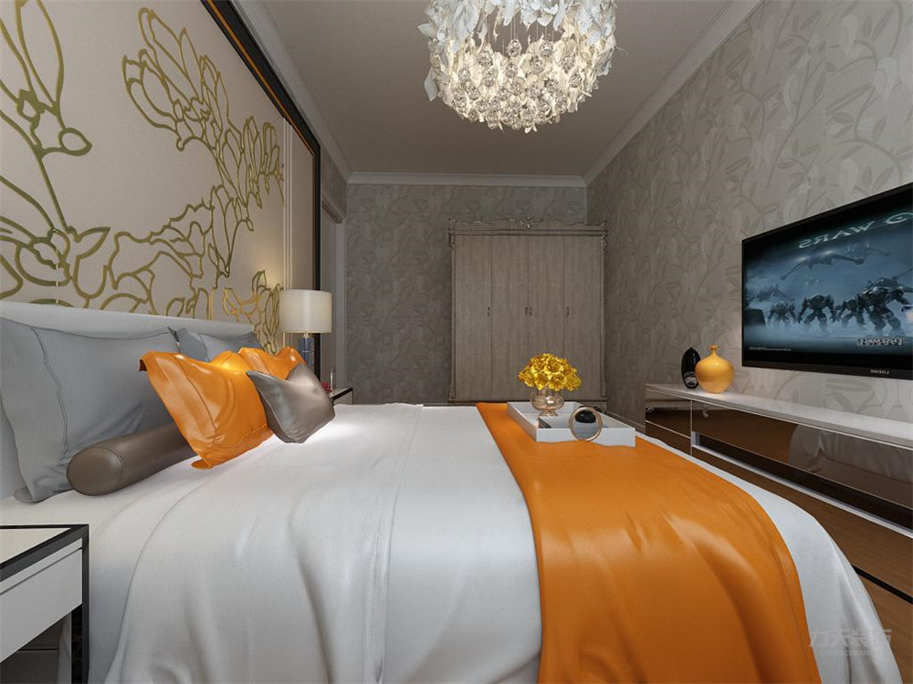 卧室图片来自石家庄阳光力天装饰在瑞府-80㎡-现代简约的分享