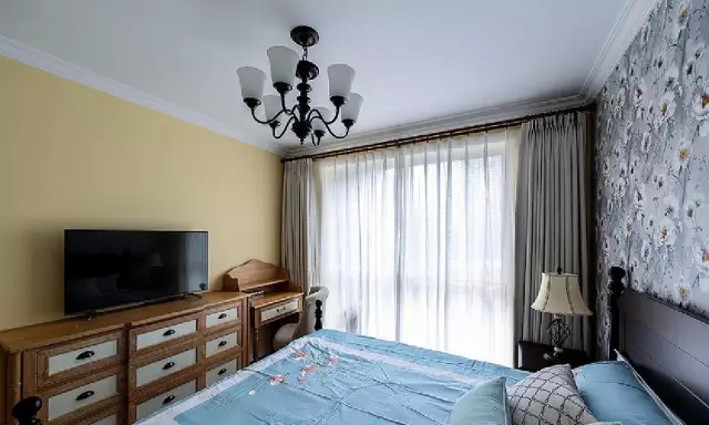 简约 混搭 三居 卧室图片来自实创装饰上海公司在98㎡美式混搭风朋友都夸赞漂亮的分享
