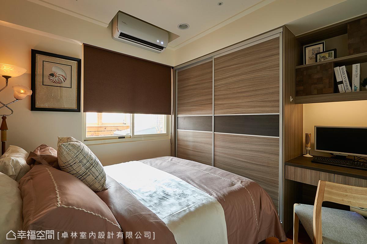 三居 现代 简约 收纳 卧室图片来自幸福空间在刚刚好的幸福老屋化身超实用美宅的分享