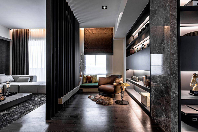 鲁能7號 别墅 简约 客厅图片来自别墅设计师杨洋在现代简约生活-鲁能7號别墅的分享