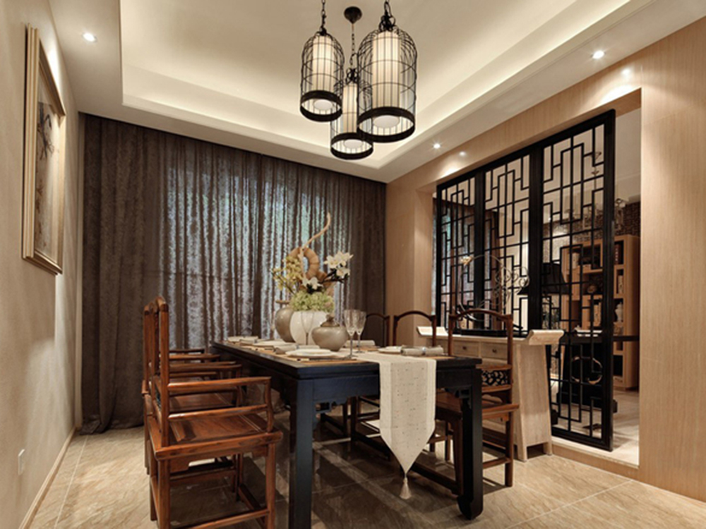 三居 中式 餐厅图片来自tjsczs88在温柔雅致，轻语呢喃的分享