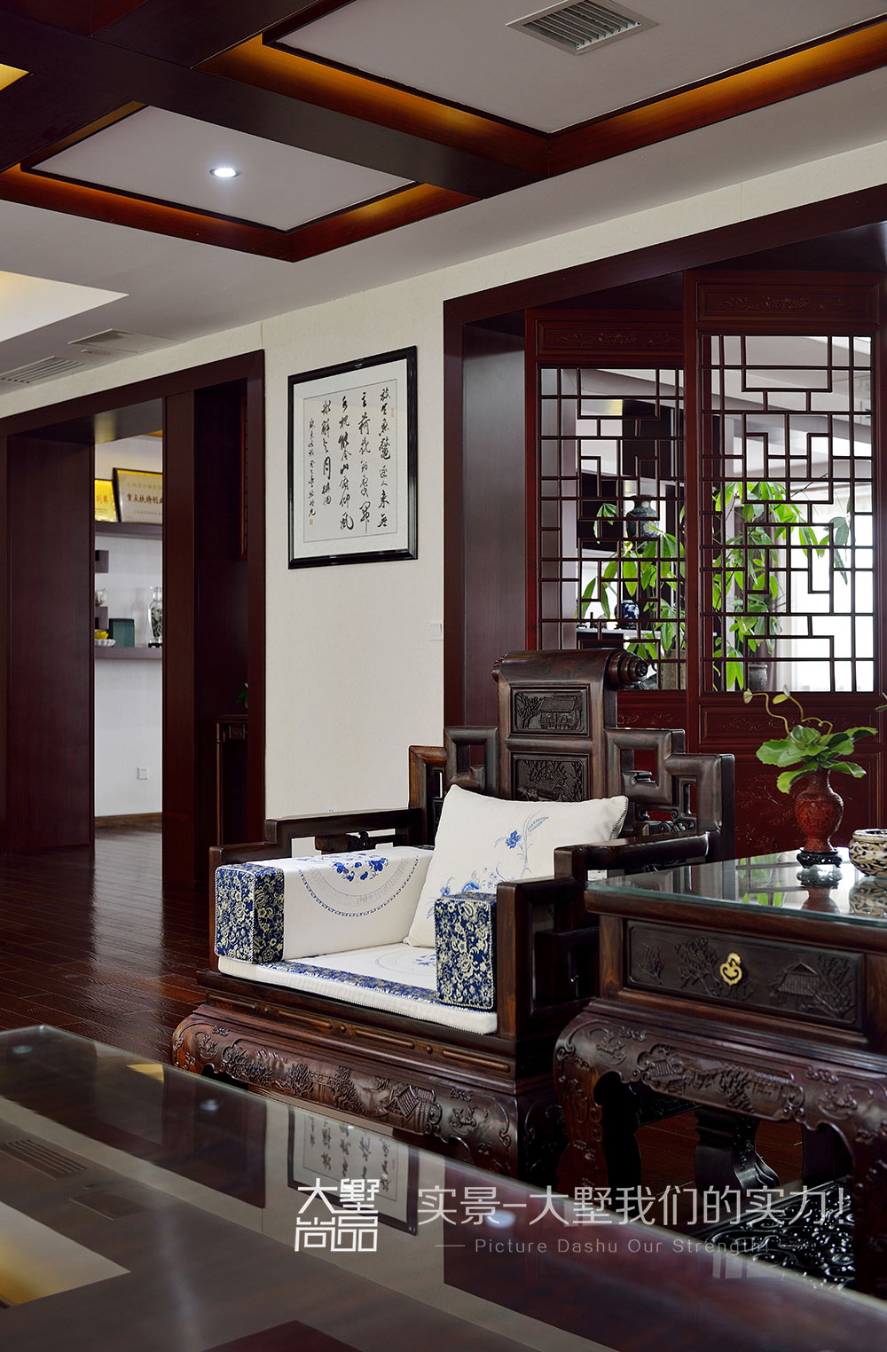 中式 客厅图片来自大墅尚品-由伟壮设计在清韵·营造静谧如诗的空间氛围的分享