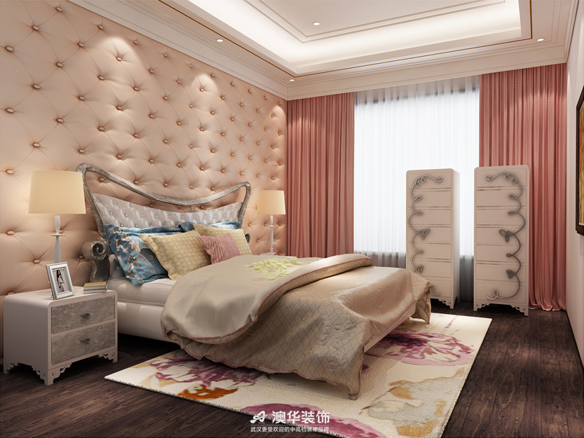 别墅 卧室图片来自澳华装饰有限公司在武汉天地·都市新贵的华丽晋级的分享