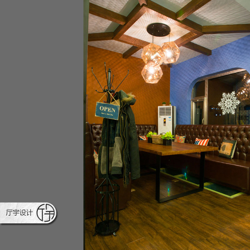 80后 白领 田园 欧式 简约 旧房改造 衣帽间图片来自厅宇设计在创意咖啡店—白领休闲的分享